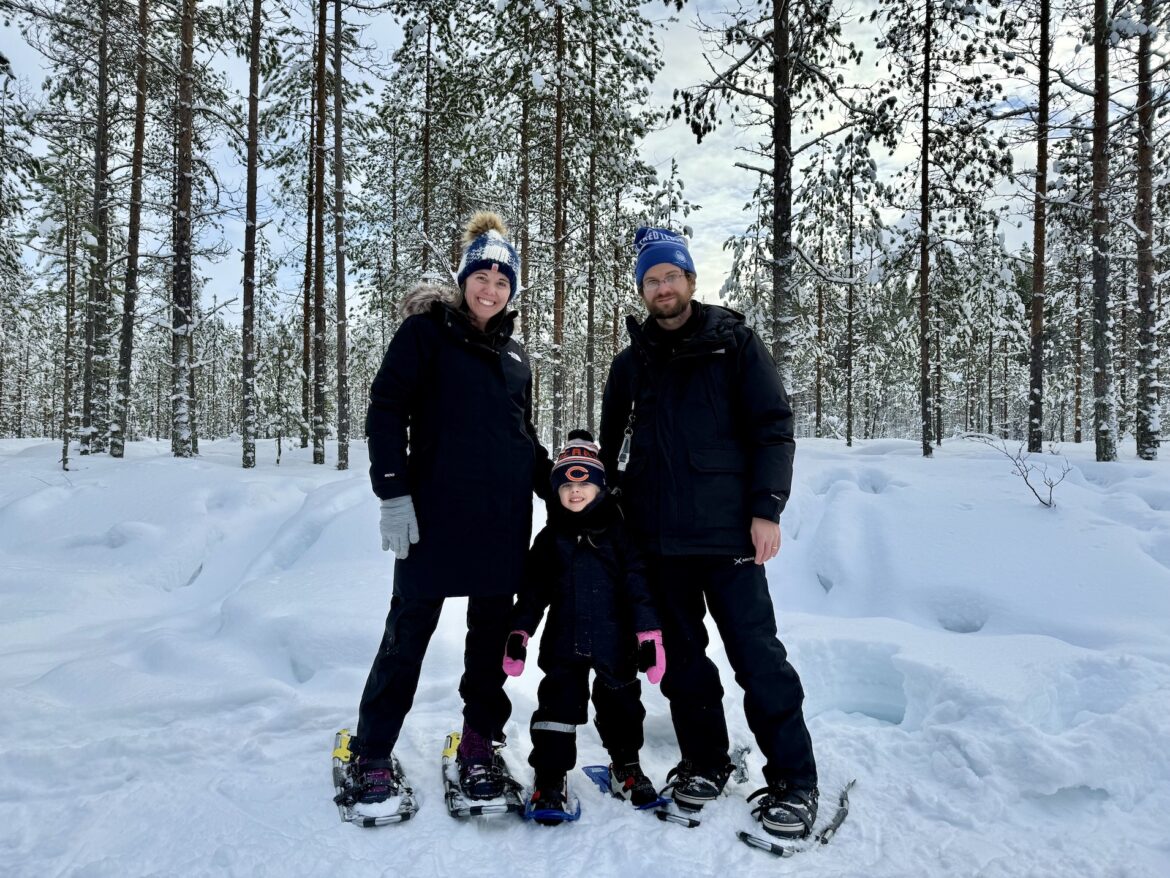 Snowshoeing in Rovaniemi — Tour Review (Including our experience with a kid)