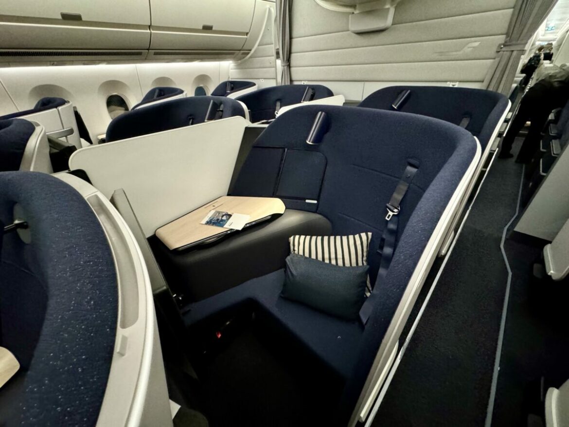 Finnair Business Class Review | A350 JFK to HEL