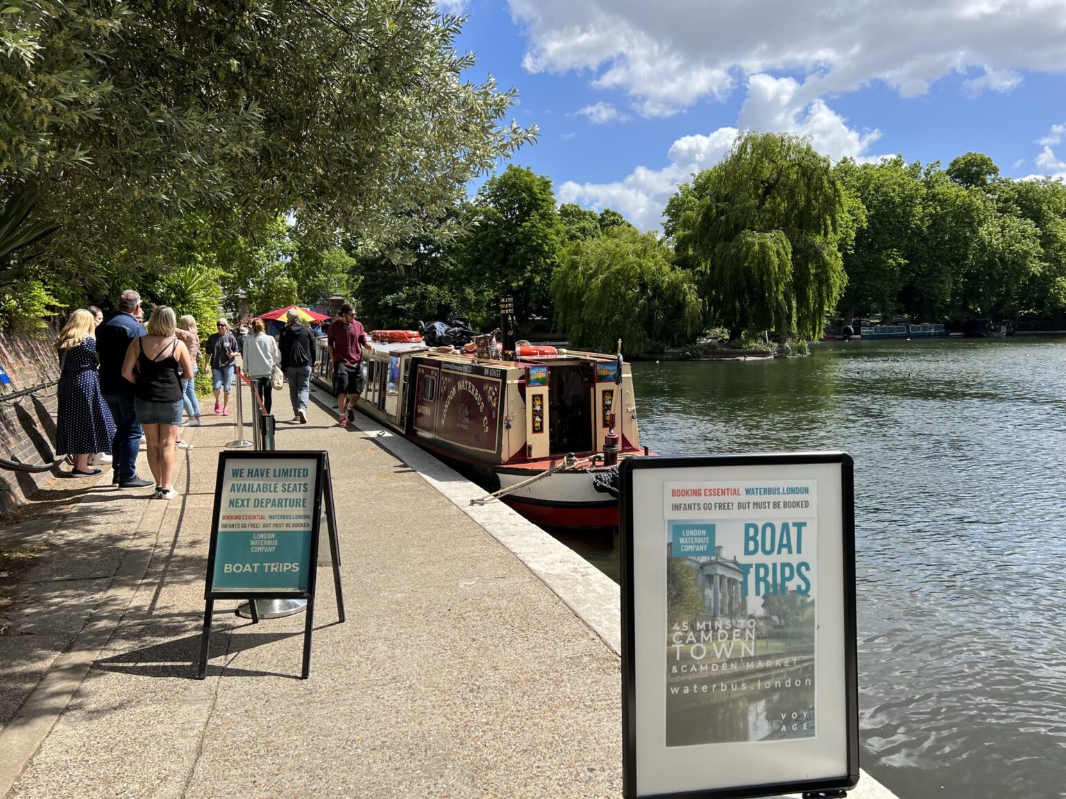 Riding the London Canal Boats | Discover the Magic of Little Venice & Camden Town