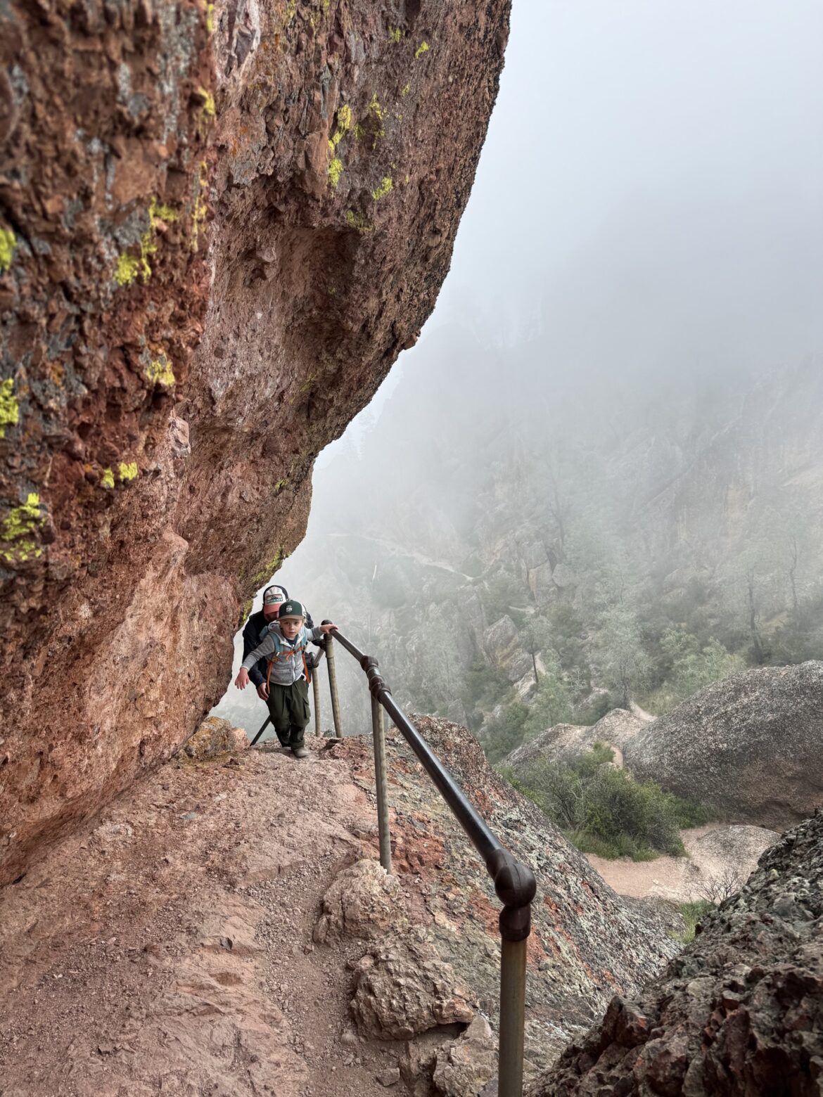 Hiking High Peaks Trail with a Kid — Pinnacles National Park
